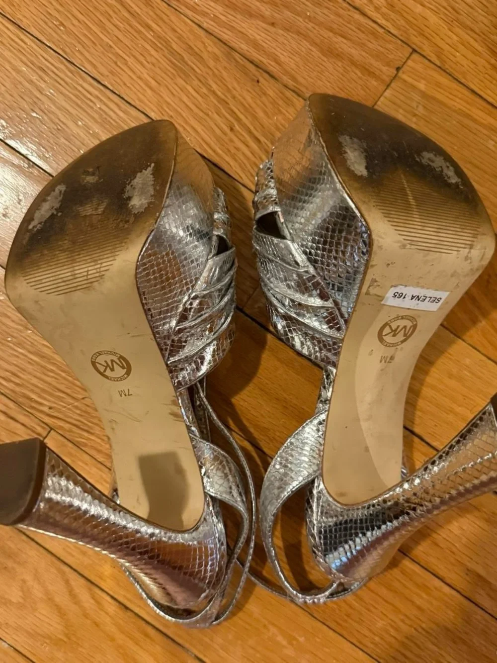 Michael Kors shimmering metallic